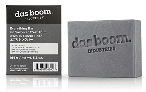 Das Boom Everything Bar Soap 5.8 Oz - West Indies (Bay Rum, Smoke, & Dirt)