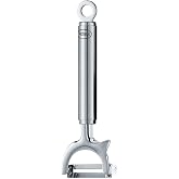 R&ouml;sle Stainless Steel Wide Crosswise Swivel Peeler, 1.5-inch