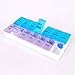 PuTwo 7-Day Pill Organizer, Weekly AM/PM Pill Box with 14 Compartments, Large Pill Case Twice a Day