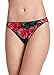 Jockey Women's Underwear No Panty Line Promise Tactel String Bikini, Beautiful Floral Print, 6