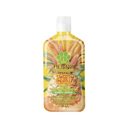 HEMPZ PETZ Dog Shampoo Wash Sweet Pineapple & Honey Melon Pet