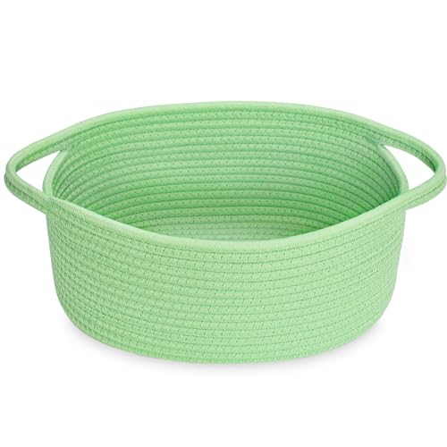 Abenkle Small Basket Handles Boho Decorative Rope