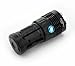 LingsFire® Super Bright 7000LM 7 X CREE XM-L T6 3 Modes Waterproof LED Flashlight Torch Power Source 1 2 3 4 x 18650 Battery For Indoor/Outdoor Activities Like Cmaping, Hiking, Hunting etc.. (Black 7xT6)