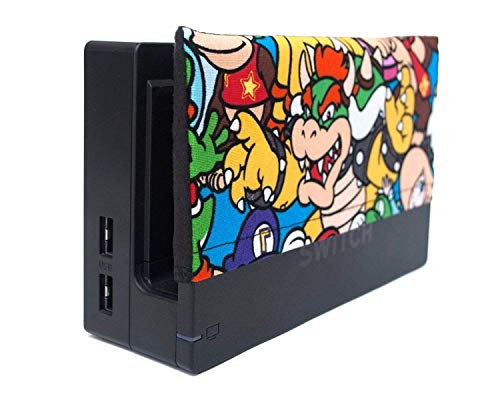 Dock Sock Sleeve Cover with Microfiber Backing for Nintendo Switch - Thumbnail 2