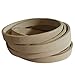 TOFL Genuine Top-Grain Leather Strap | 72 Inches Long | 3/4 Inch Wide | 1/8 Inch Thick (7-8 oz) | 1 Leather Strip for DIY Arts & Craft Projects, Clothing, Jewelry, Wrapping | Natural