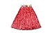 ASIBT 10pc/lot Hawaiian Adult Luau Flowered Grass Skirt, 23 inch Long Hula Skirt