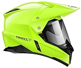 Zoan Synchrony Dual Sport Helmet Hi Viz Yellow
