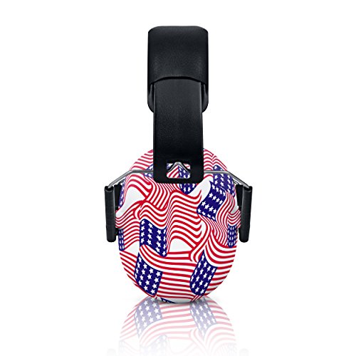 HearTek Kids Earmuffs Hearing Protection with Travel Bag- Junior Ear Defenders For Children, Padded Baby Ear Protection, Infants, Small Adults, Women - Adjustable Protector Noise Reduction Ear Muffs - Thumbnail 3