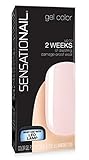Sensationail Color Gel Polish Babydoll Pink 71692 0.25 Fl. Oz. by Cydraend