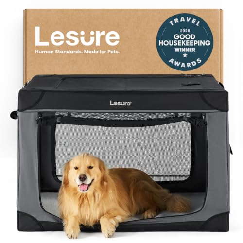 LE SURE Soft Collapsible Dog Crate