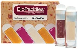 5553 Lamotte Bio Paddles 5553 Nutrient TTC/MacConkey Agar Microbiological Test Kit