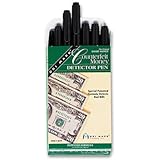 Smart Money Counterfeit Bill Detector Pen for Use w/U.S. Currency, Dozen, Sold as 2 Dozen
