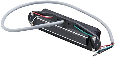 Toolso TL Electric Guitar Pickup Dual Hot Humbucker Rail Electric Guitar Neck Pickups for Strat Stratocaster Guitarra Acessorioes Black