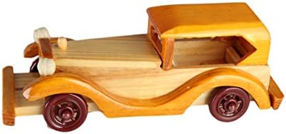boutique1583 Retro Classic Car Wooden Model Cars Gift Home Decor Ornament