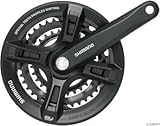 Shimano Altus 7/8 Speed Mountain Bicycle Crankset - Black - FC-M311