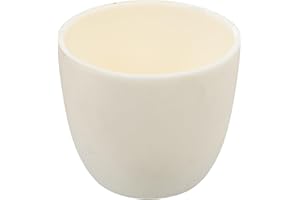 Ipetboom Alumina Ceramic Crucible for Laboratory Use Chemical Stability and High Temperature Resistance