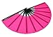 Amajiji Large Folding Fan Rave Fan Popping Fans for Line Dancing Clacking Fans for Boots On The Ground Dance,Party,Decoration,Festival