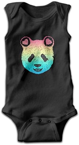 Deear Rainbow Panda Galaxy Infant Sleeveless Onesie Romper Jumpsuit