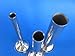 (3) Stuffing Tubes for CHEFS CHOICE meat grinder attachment. STAINLESS STEEL