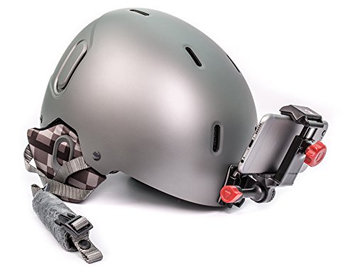 Universal Ski Video Mount Camera For Helmets Works for All Devices iPhone, Samsung Galaxy, Digital Cameras - Thumbnail 3