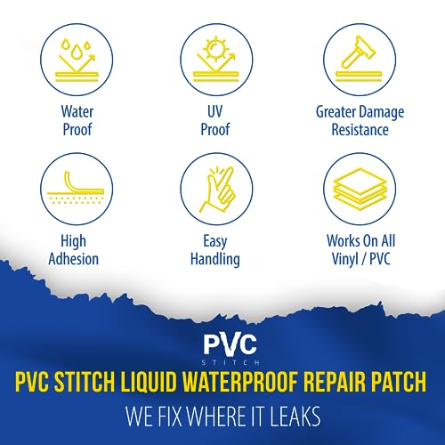 PVC Stitch Heavy Duty Repair Kit for Air Mattresses, Waterbeds, Hot