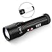Tactical LED Flashlight, Super Bright Portable Handheld Emergency Flashlight Torch Lamp Lantern Warning Light Zoomable Adjustable with 18650 Rechargeable Battery and Charger