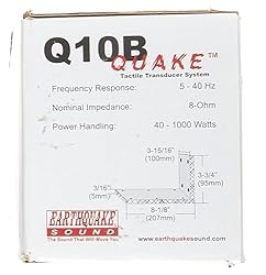 EARTHQUAKE Sound Q10B 1000 Watts Low Frequency