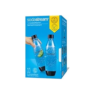 SodaStream DuoPack Fuse 2x 1L KST-fles – vaatwasmachinebestendig (BPA-vrij) – vervangende flessen voor SodaStream…