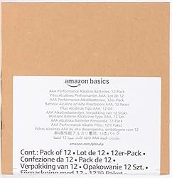 Amazon Basics AAA Alkaline