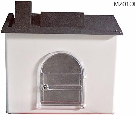 Lamba's PG04RB SDA Plastic Letterbox (320mm x 325mm x 145mm)