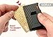 Minimalist Slim Wallet for Men - Carbon Fiber Wallets For Men RFID Blocking - Credit Card Holder with Aluminum Money Clip (Carbon Fiber Black)