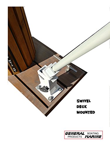 General-Marine-Products-Mooring-Whips-Swivels-to-a-vertical-position-locks-in-position-deck-mounted-structural-aluminum-14-poles-20000-lbs-sold-as-a-set-2-bases-2-poles-2-lines
