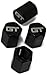 Tire Stem Valve Caps（Black）…