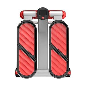 Hydraulische mute stepper, mini fitness stepper met multifunctionele monitor, beginners aërobe stepper voor…