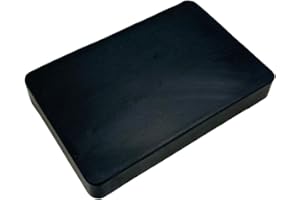 BENCH WIZARD 6 x 4" Rubber Block Work Surface | Absorbs Noise and Vibration || Great for Jewelry Making, Hobbyists, Craftsmen