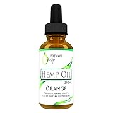 Premium Hemp Oil Drops :: 250mg :: May Help with Pain Relief, Anti-Inflammatory & Joint Support :: Rich in Essential Fatty Acids Omega 3-6-9 :: Non-GMO :: Ultra-Pure Cold-Pressed :: Orange Flavored
