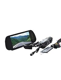 Vardsafe VS302K Reemplazo de la cámara de copia de seguridad de la vista posterior + monitor de espejo retrovisor de 7 pulgadas para Ford Transit Connect (2010-2018)