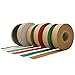 FindTape Polyester 1.5mm Felt Tape – 1 in. x 50 ft. Felt Strips with Adhesive Backing and Furniture Strips, Great for Arts and Crafts, Classrooms, and Protecting Furniture (Black)