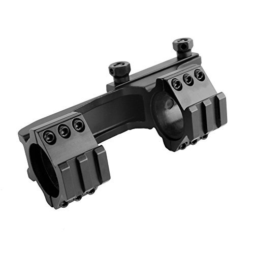 Beileshi 1" (25.4mm) Offset Scope Rings One Piece Front and Rear Tactical Cqb Battle Mount