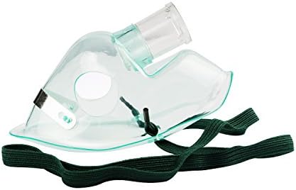 Gusir Compressor System Cool Mist Inhaler Accessories Kit with Oxygen Tubing Adult &amp; Child Oxygen Masks