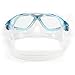 Aqua Sphere Vista Swim Mask Goggles, Clear, Aqua/Blue/Grey