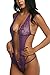Avidlove Women One Piece Teddy Sexy Lingerie Lace Babydoll Halter Chemises