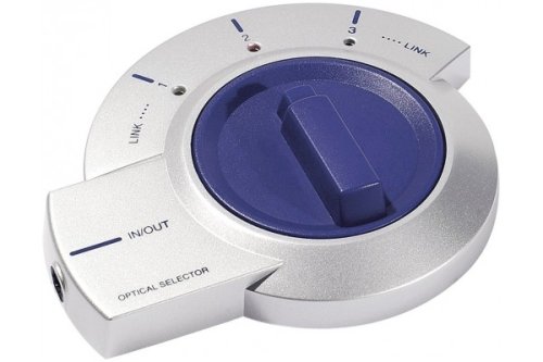 Fiber Optic Audio - 3 to 1 Fiber Optic Toslink Switch for Home Theater