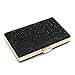 Yekajlin Women Clutches Crystal Evening Bags Clutch Purse Party Wedding Handbags (Black) Small