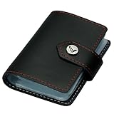 kilofly Credit Card Holder - Book Style with 26 Card Pockets - Alvin, with kilofly Mini Gift-for-You Card