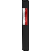 Nightstick NSP-1172 LED Safety Light &amp; Flashlight - White &amp; Red Floodlight,Black