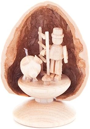 Walnut three lucky charm Standing – Dregeno Ore mountains