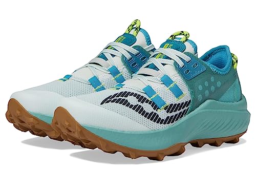 Saucony Women’s Endorphin RIFT Hiking Shoe, Mist/Bronze, 5