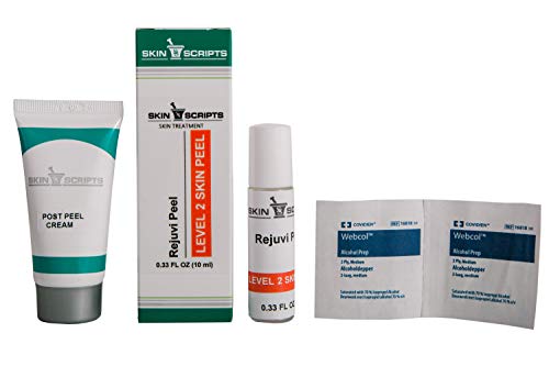 Skin Rejuvenating Chemical Peel 25% Glycolic Acid AHA- LEVEL 2 for Fine Lines Removal, Pore Minimizing(Lactic acid 15%, Salicylic acid 1%)