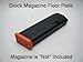 Glock Factory OEM Orange Magazine Base Floor Plate for 9mm .40 .357 .380 Auto .45 GAP Mags - SP01294 (Single Piece Bulk Packaged)
